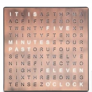 COPY - Fantastic led word clock